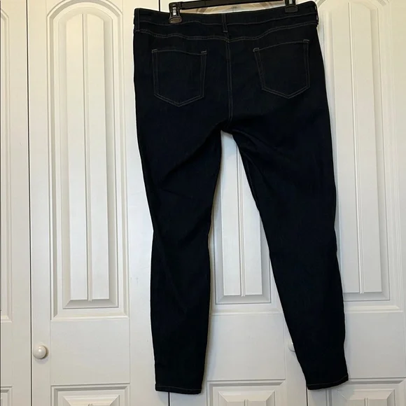Women's dark denim Jeans - Picture 4 of 6
